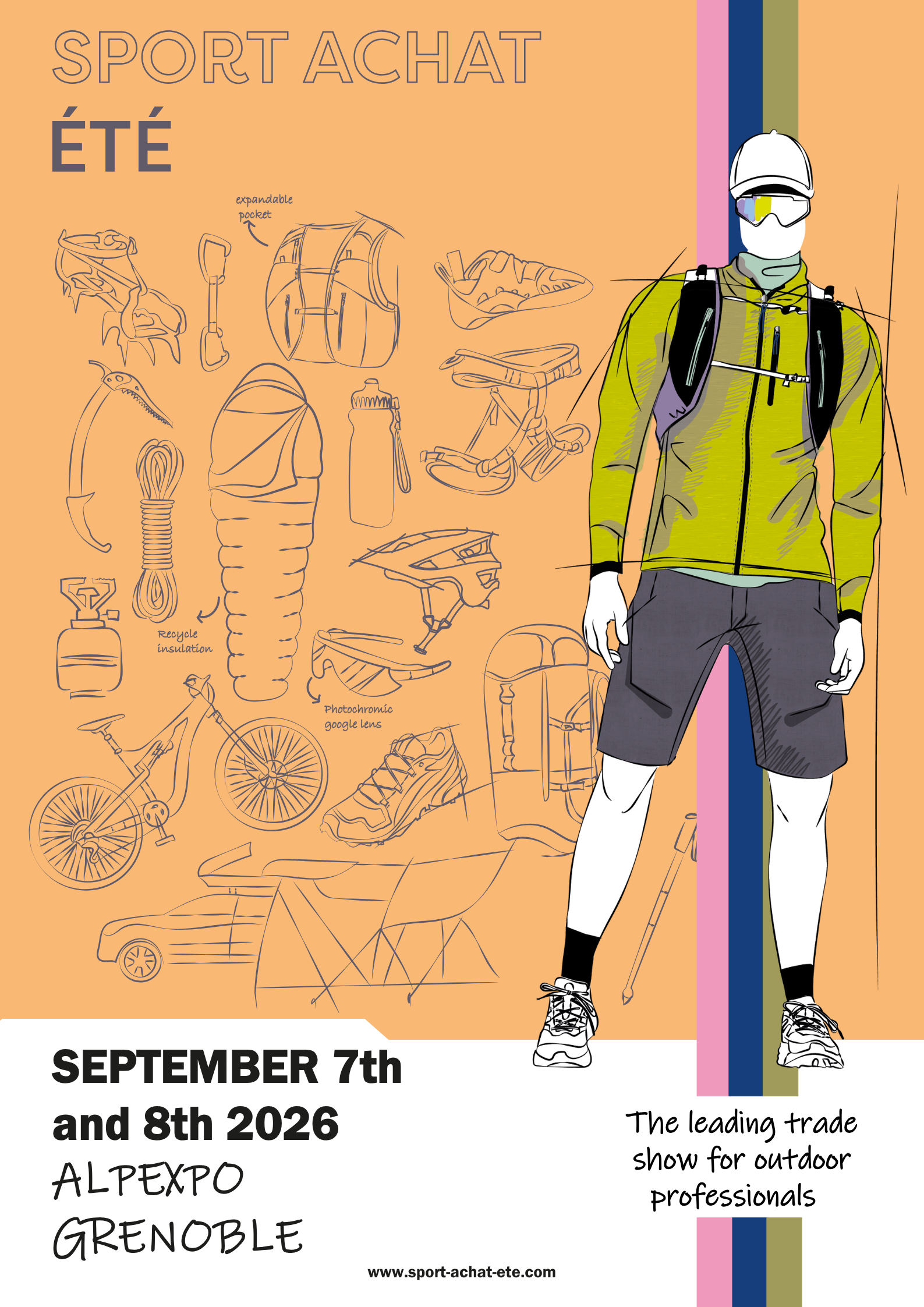 Sport-Achat été 2026 poster English version